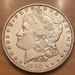 1900-O Morgan Silver Dollar