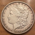 1896 Morgan Silver Dollar