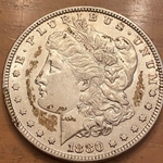 1880 Morgan Silver Dollar