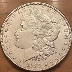 1889 Morgan Silver Dollar