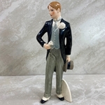 Goebel Figurines, Fashion On Parade, 16 288, Waiting for his Love 1925, Tmk 6