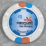 Century Casino $1.00 Cape Girardeau, Missouri