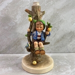 M.I. Hummel 230 Apple Tree Boy, Table Lamp, MUSTERZIMMER, Tmk 3