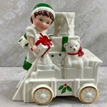 Lenox® Figurine, Toy Train Candlestick