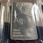 10 oz .999 47 AG Fine Silver Bar - Freedom Symbol