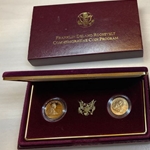 1997-W Franklin D. Roosevelt $5 Gold Coin Set, 1 Each