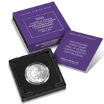 2022-W National Purple Heart Hall of Honor Proof Silver Dollar