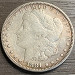 1881 Morgan Silver Dollar