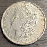 1882-O Morgan Silver Dollar