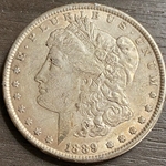 1889 Morgan Silver Dollar