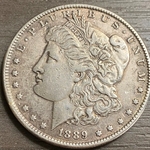 1889 Morgan Silver Dollar