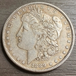 1889 Morgan Silver Dollar