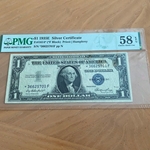 Silver Certificate, 1935E $1.00, *36625701F