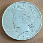 1922 Peace Silver Dollar