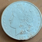 1897 Morgan Silver Dollar