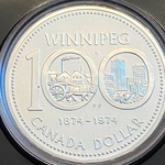 1974 1 Dollar - Elizabeth II Winnipeg