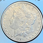 1890-O Morgan Silver Dollar