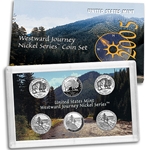 2005 6-Coin Westward Journey Nickel Set