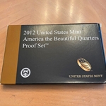 2012 America the Beautiful Quarters Proof Set