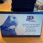 2008 U.S. Proof Set, 50 State Quarters