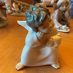 ‎Lladro Figurine, #4539 Thinking Angel
