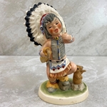 Goebel AMERIKIDS Rain Dance'' Chief, By Harry Holt, 11 610-15, Tmk 6