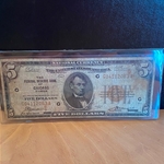 National Bank Note, Chicago, Illinois 1929, $5.00