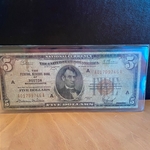 National Bank Note, Boston, Massachusetts, 1929, $5.00
