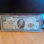 National Bank Note, New York, New York, 1929, $10.00