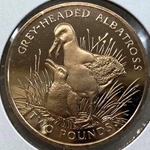 2006, 2 Pounds - Elizabeth II Grey-headed Albatross, South Georgia and the South Sandwich Islands