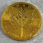 1997 Canadian Gold Maple Leaf 50 Dollars 1 oz Gold, 1 Each