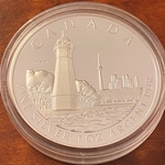 2005 Canada 20 Dollars - Elizabeth II Toronto Island Lighthouse