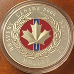 2006 Canada 1 Dollar - Elizabeth II Medal of Bravery