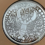 2018 Anguilla, 2 Dollars - Elizabeth II Lobster