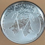 2019 Anguilla, 2 Dollars - Elizabeth II Lobster