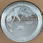 2019 Saint Vincent and the Grenadines, 2 Dollars - Elizabeth II Seaplane