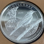2020 Montserrat, 2 Dollars - Elizabeth II Montserrat Oriole