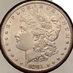 1881-S Morgan Silver Dollar