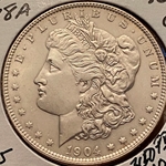 1904-0 Morgan Silver Dollar