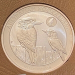 2017 Australia,  1 Dollars - Elizabeth II 4th Portrait - Australian Kookaburra, Shark Privy