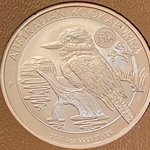 2019 Australia,  1 Dollars - Elizabeth II 6th Portrait - Australian Kookaburra, Panda Privy