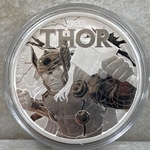 2018 Tuvalu Marvel Comics Thor 1 oz .999 Silver