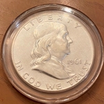 1961 Franklin Half Dollar