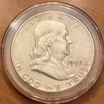 1958-D Franklin Half Dollar