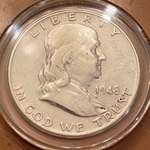 1948 Franklin Half Dollar