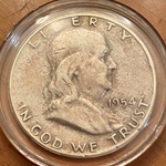 1954-D Franklin Half Dollar