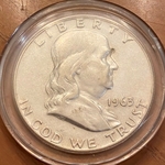 1963-D Franklin Half Dollar