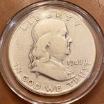 1949-D Franklin Half Dollar