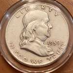 1959-D Franklin Half Dollar
