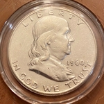 1960-D Franklin Half Dollar